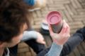 Afbeeldingen van LEO Thermobeker Roze 0,33L
