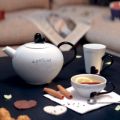 Afbeeldingen van Koffie/thee pot wit