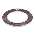 Afbeeldingen van Lover by lover 4 x rond bord paars