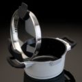 Afbeeldingen van Virgo kookpot met deksel wit 16 cm