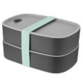 Afbeeldingen van LEO Tweedelige bento box