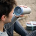 Afbeeldingen van LEO Thermobeker Blauw 0,33L