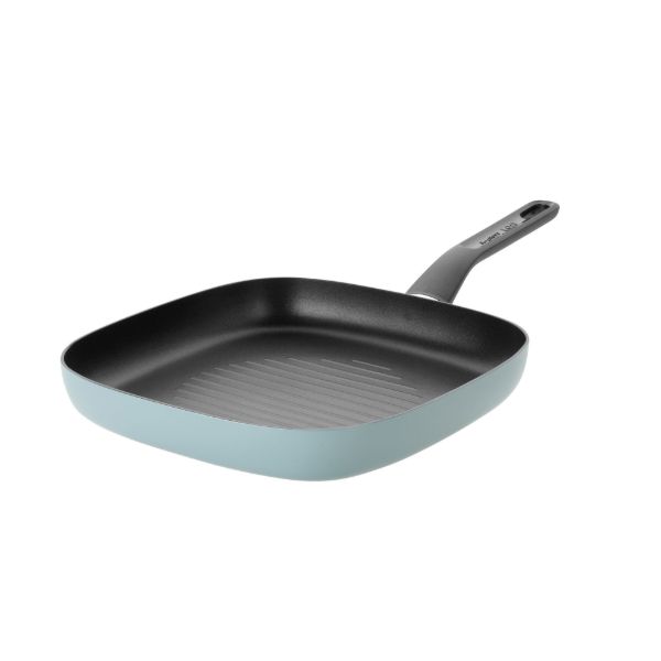 Afbeeldingen van LEO Grillpan antikleef Slate 26x26cm