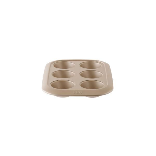 Afbeeldingen van LEO Cupcake vorm met 6 cups Balance 6,50x2,50cm