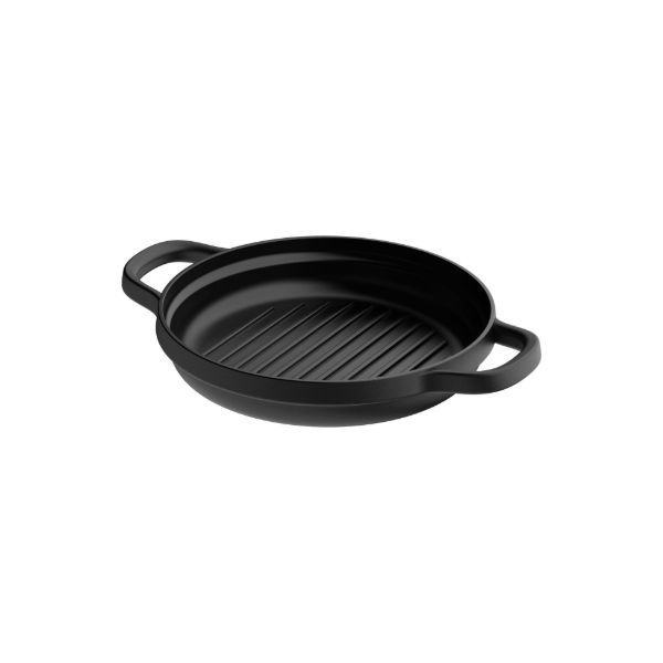Afbeeldingen van LEO Grillpan Graphite Cast iron 26cm