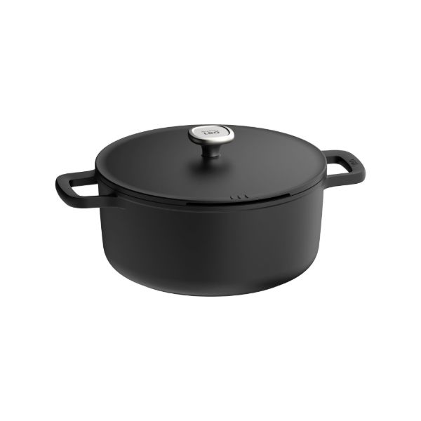 Afbeeldingen van LEO Kookpot antikleef met deksel Phantom 28cm