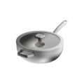 Afbeeldingen van LEO Wokpan met deksel Graphite 28cm