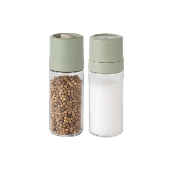 Afbeeldingen van LEO 2-delige peper en zout set Balance Sage