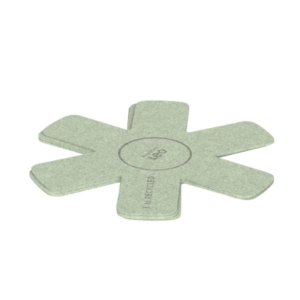 Afbeeldingen van LEO 3-delige panbeschermers set Balance 38cm