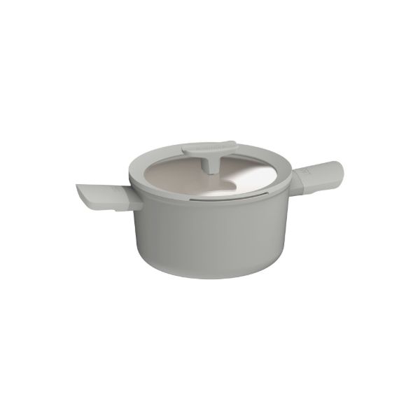 Afbeeldingen van LEO Kookpot antikleef met deksel Balance Moonmist 20cm