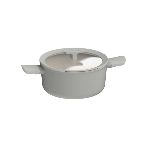 Afbeeldingen van LEO Kookpot antikleef met deksel Balance Moonmist 24 x 11,50cm