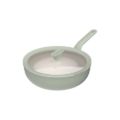 Afbeeldingen van LEO Wokpan antikleef met deksel Balance Sage 28cm