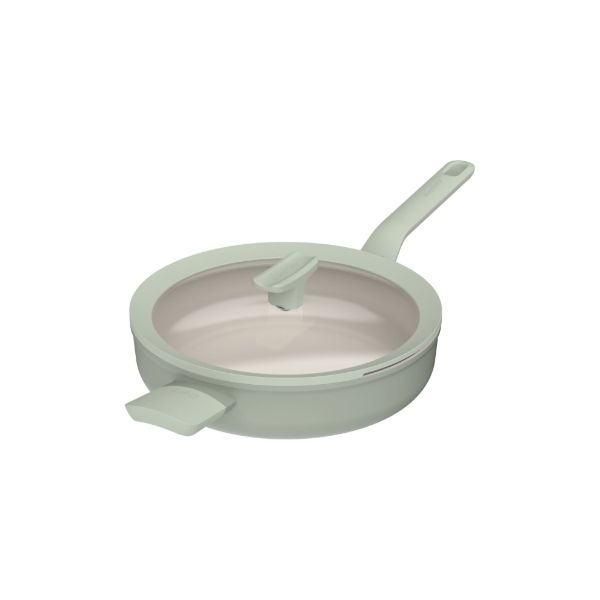 Afbeeldingen van LEO Sauteerpan antikleef met deksel Balance Sage 26cm