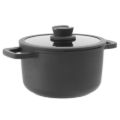 Afbeeldingen van LEO Kookpot antikleef met deksel Stone+ - Ø 24x14cm