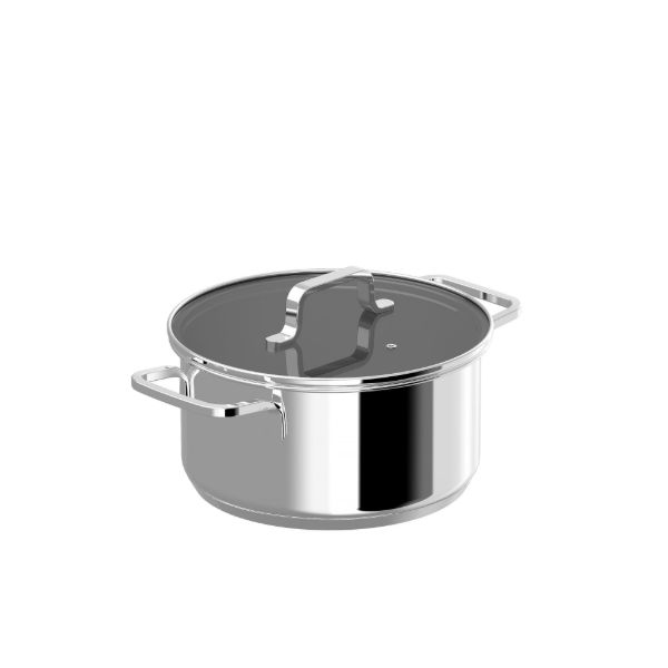 Afbeeldingen van DiNA Kookpot met deksel Helix 20cm