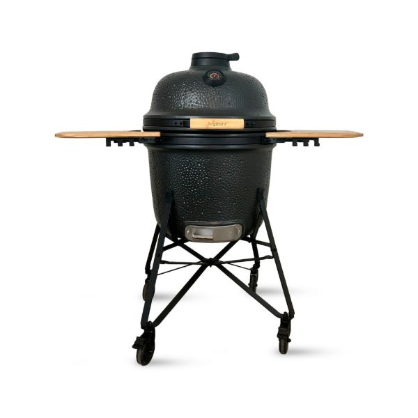 Afbeeldingen van LEO Keramische BBQ oven antraciet 58cm