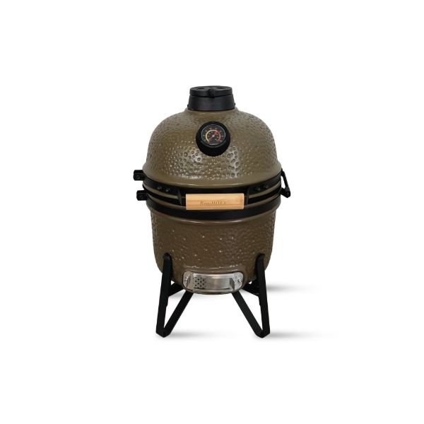 Afbeeldingen van LEO Keramische BBQ oven groen 33cm