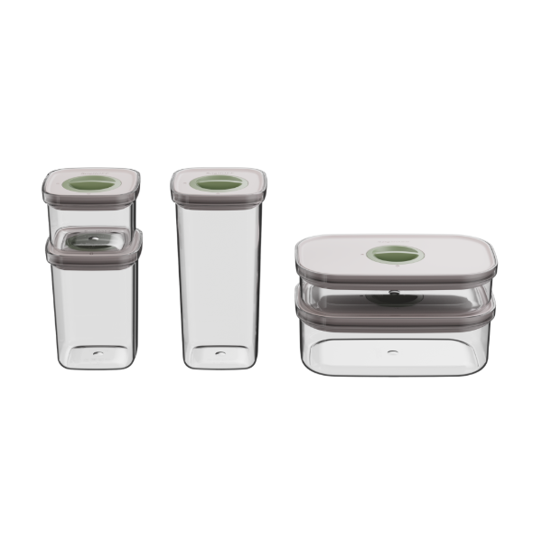 Afbeeldingen van LEO 5-delige smart seal voedselcontainer set