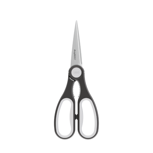 Afbeeldingen van LEO Multifunctionele keukenschaar met magnetische hoes Graphite 23cm