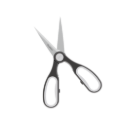 Afbeeldingen van LEO Multifunctionele keukenschaar met magnetische hoes Graphite 23cm