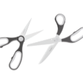 Afbeeldingen van LEO Multifunctionele keukenschaar met magnetische hoes Graphite 23cm