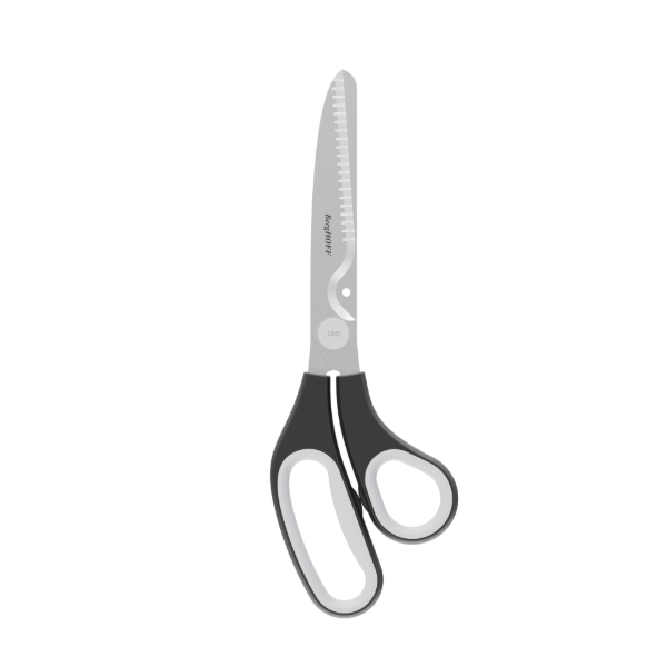 Afbeeldingen van LEO Multifunctionele keukenschaar met magnetische hoes Graphite 26cm