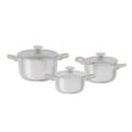 Afbeeldingen van LEO 6-delige kookpotten set Bolt Oyster