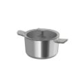 Afbeeldingen van LEO Kookpot met deksel RVS Balance Moonmist 24cm