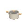 Afbeeldingen van LEO 7-delige kookpottenset Balance Cream