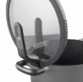 Afbeeldingen van GEM Kookpot met deksel en hittebestendig handvat grijs 16cm