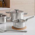 Afbeeldingen van LEO Steelpan met deksel RVS 16cm Balance