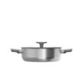Afbeeldingen van LEO Sauteerpan met deksel RVS 26cm Balance
