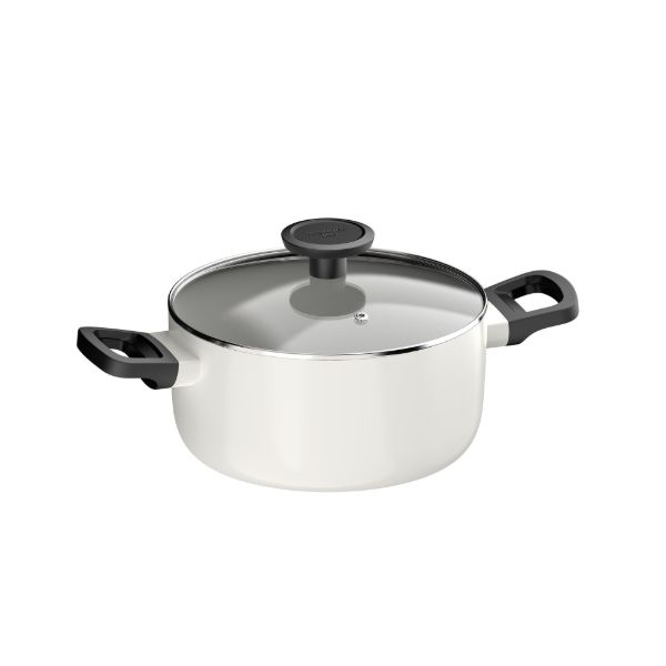 Afbeeldingen van LEO Kookpot antikleef met deksel Glints Spirit 20cm