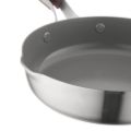 Afbeeldingen van LEO Elements Braadpan met antiaanbaklaag 24 cm Aubergine