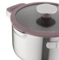 Afbeeldingen van LEO Elements Kookpot met deksel 24 cm Aubergine