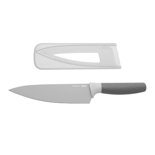 Afbeeldingen van LEO Koksmes grijs 19cm